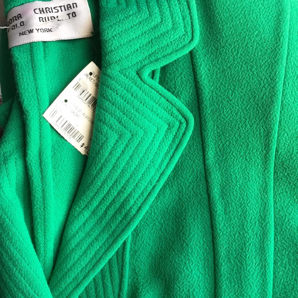 RARE Vintage Designer Duo Aurora Ruffolo/Christian Ruperto NY Blazer - Picture 8 of 10